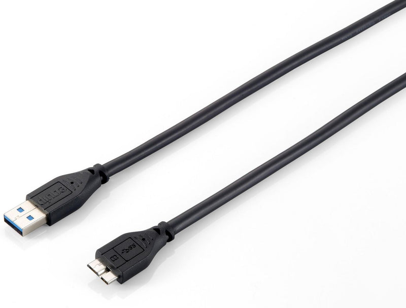 Equip Kabel USB-A 3.0 -> micro B St/St 1.80m schwarz Polybeutel