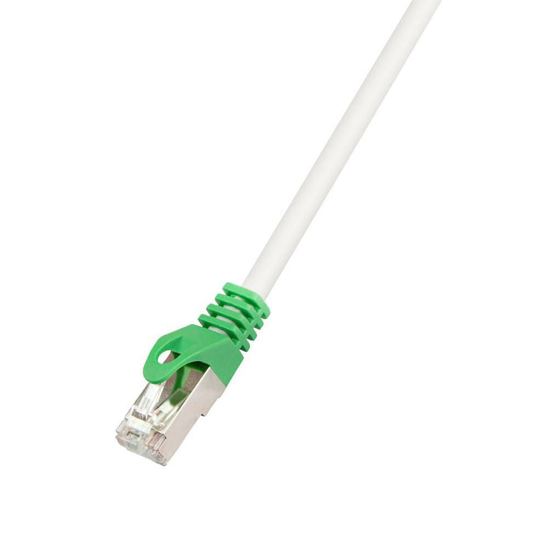 Patch Cable Cat.6 S/FTP - Crossover, grey 1.0m
