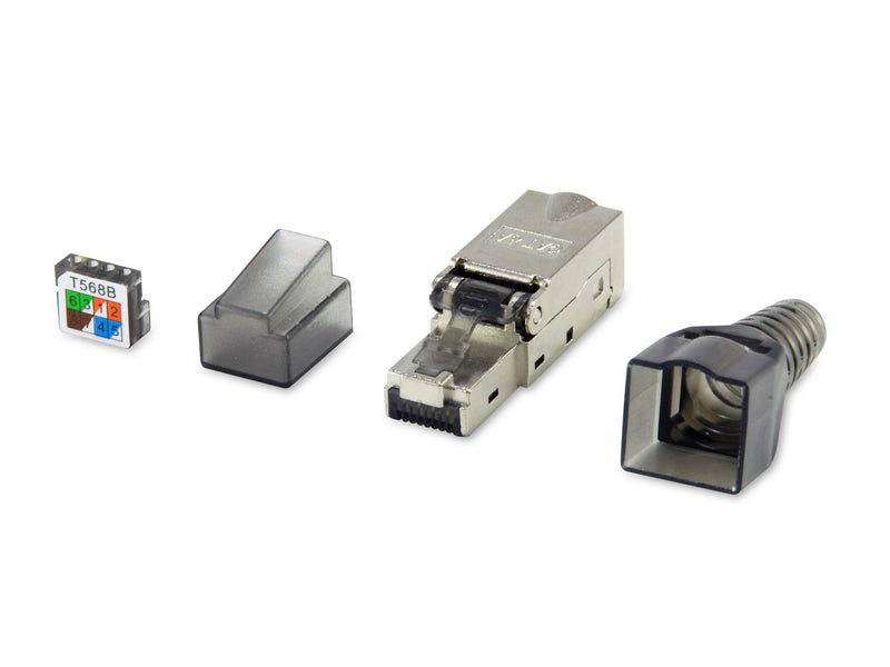 Equip Steckverbinder RJ45 Cat6A 5er Set. geschirmt werk.frei