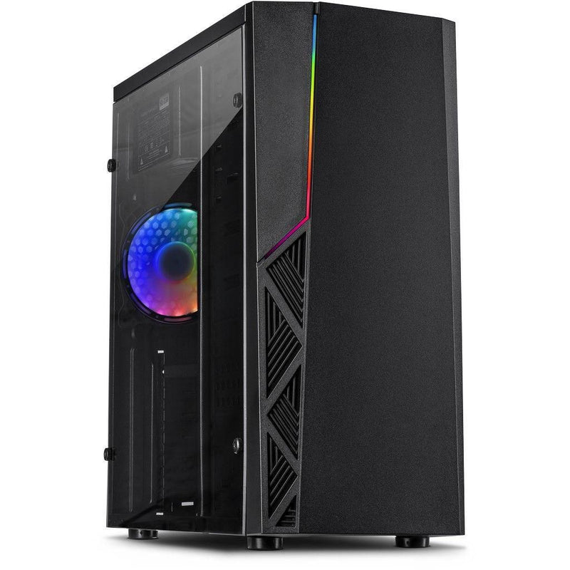 Inter-Tech B-02 - Tower - ATX - ohne Netzteil (ATX)
