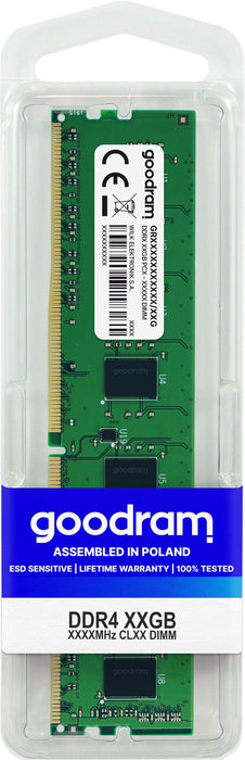 Goodram GR2666D464L19S/16G memory module 16 GB 1 x 16 GB DDR4 2666 MHz