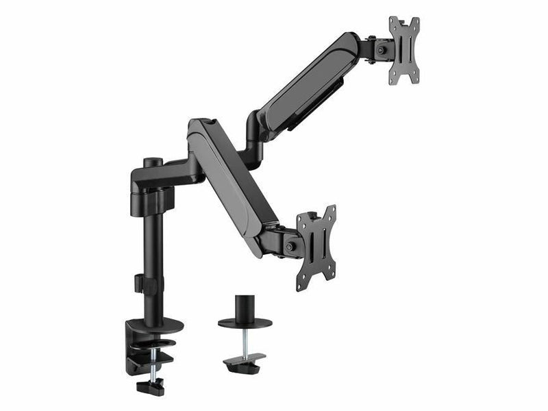 equip Tischhalterung 17 - 32 2TFT je 9kg 360 Gasfeder schwarz