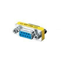 "Serial RS232 DB9 Gender Changer Bu/Bu mini silber Polybeutel"