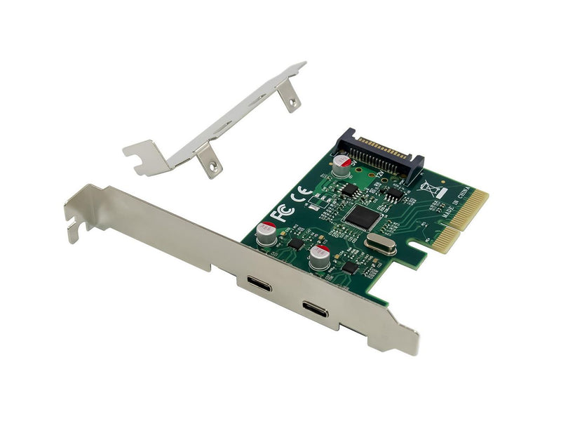 CONCEPTRONIC 4xPCIe2.0 Card 2xUSB-C3.2 Gen2 10Gbps