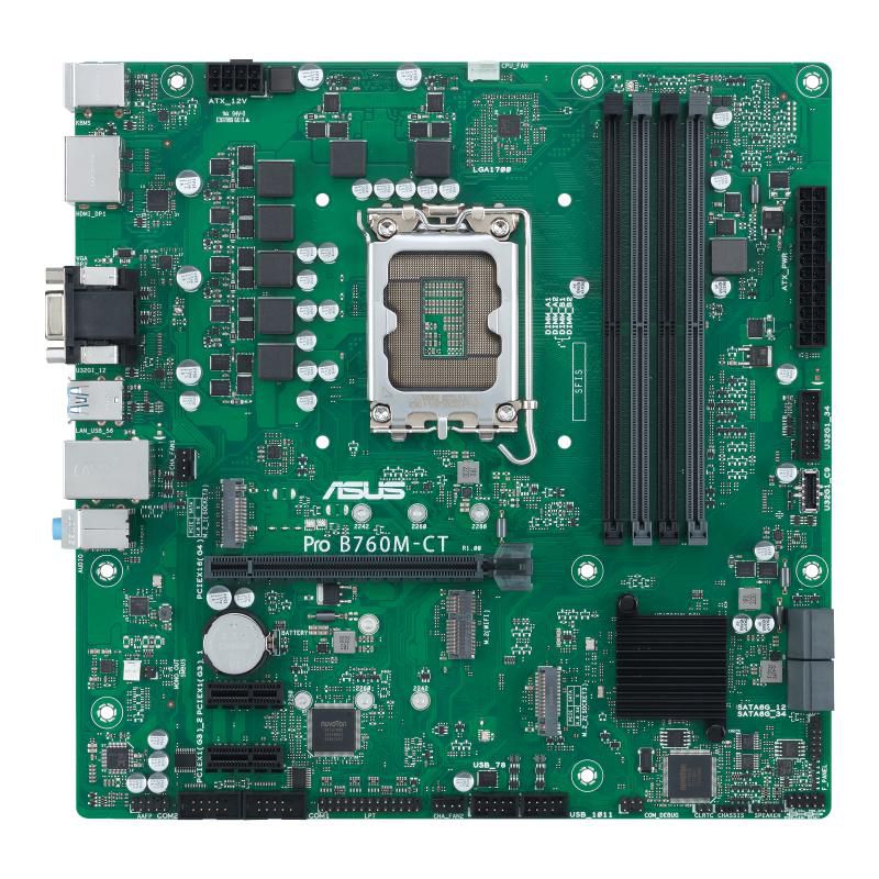 1700 ASUS PRO B760M-CT-CSM mATX