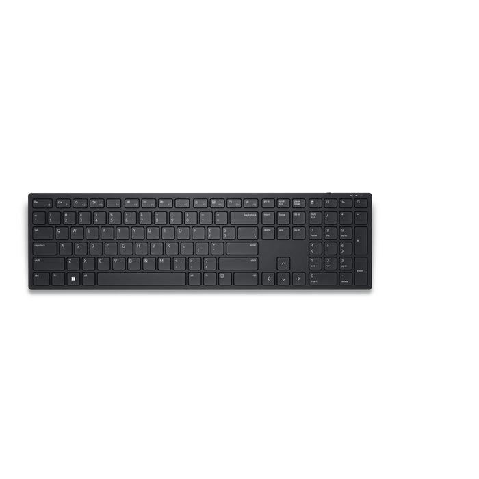 Dell KB500 - Keyboard - wireless - 2.4 GHz - QWERTY - UK - black - with 3 years NBD Advance Exchange