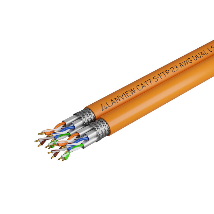 2x(4x2xAWG23) LSZH Orange