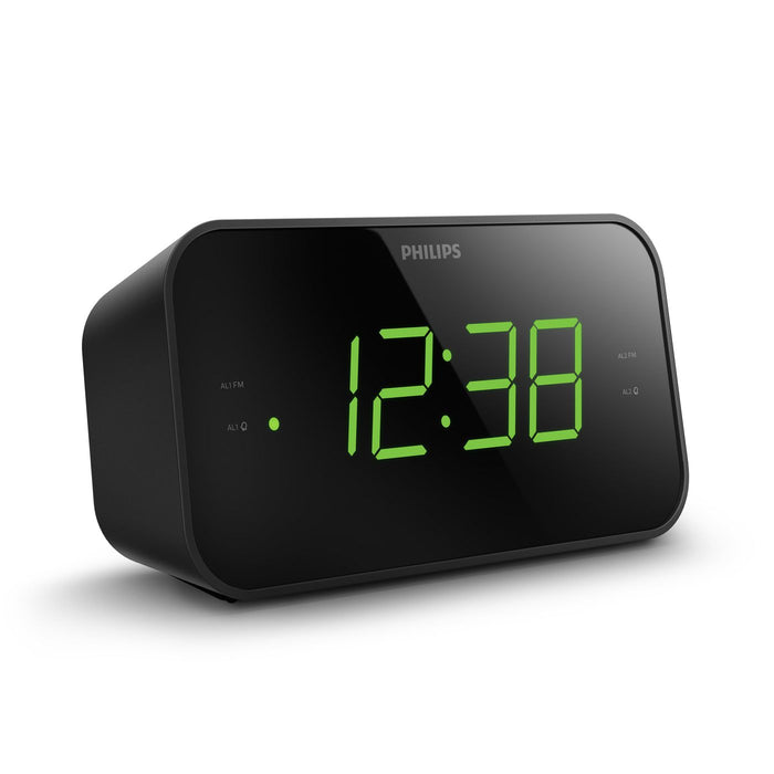Digital alarm clock Black