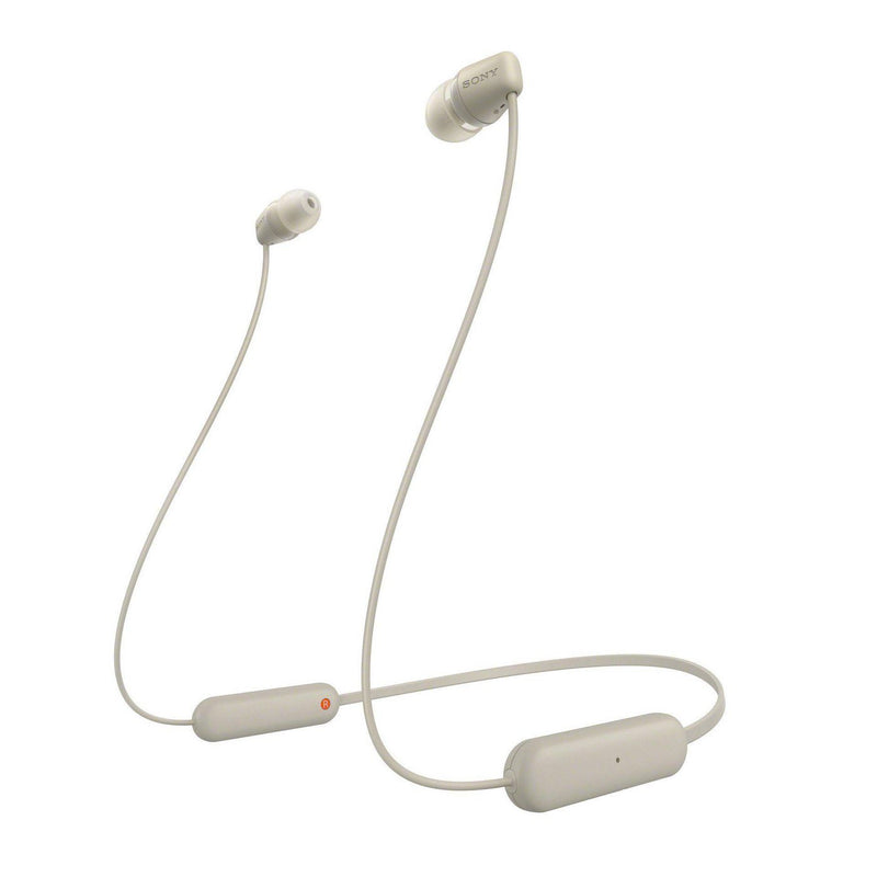 Sony WI-C100C In-Ear Headphones beige