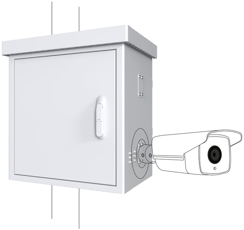 Gehäuse für 4 Kameras 650 x