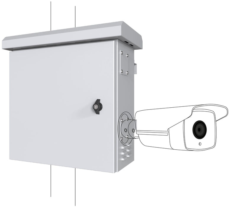 CCTV Cabinet For 4 cameras