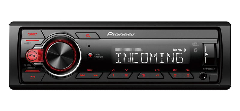 Pioneer MVH-330DABAN mit DAB Antenne