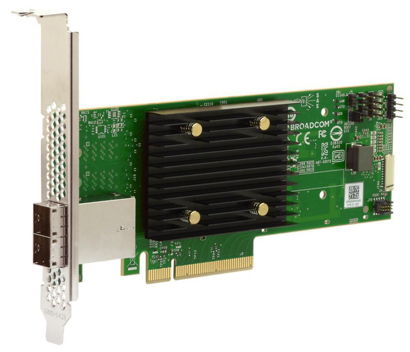 Lenovo ThinkSystem 440-8e - Storage controller - 8 Channel - SATA 6Gb/s / SAS 12Gb/s - low profile - PCIe 4.0 x8 - for ThinkSystem SR630 V3, SR645 V3,