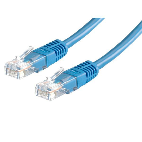 VALUE Patchkabel Kat.6 Class E UTP blau 5m