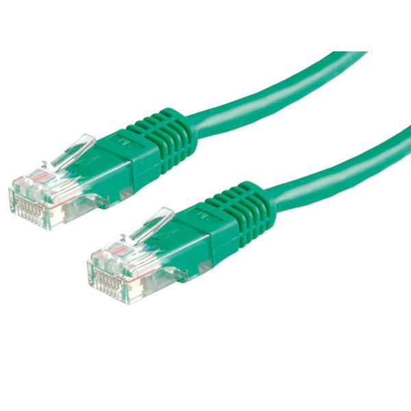 VALUE Patchkabel Kat.6 Class E UTP grn 0,5m