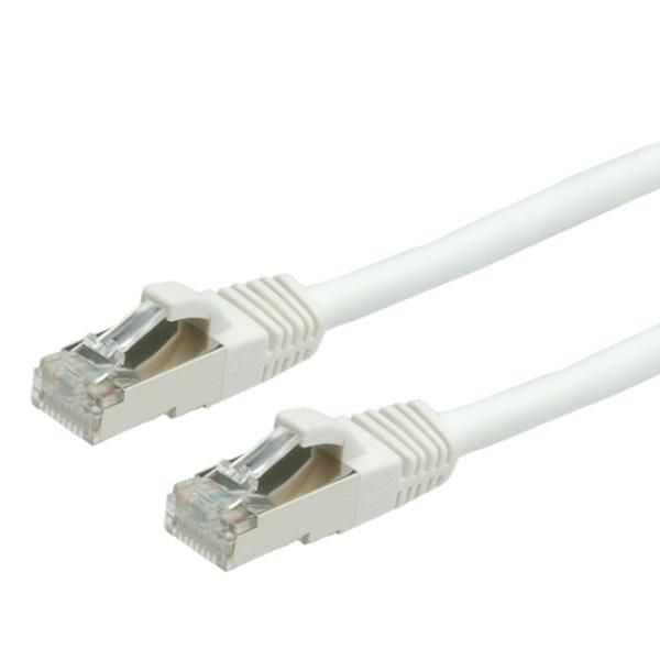 VALUE Patchkabel Kat.6 Class E S/FTP PiMF LSOH weiss 2m
