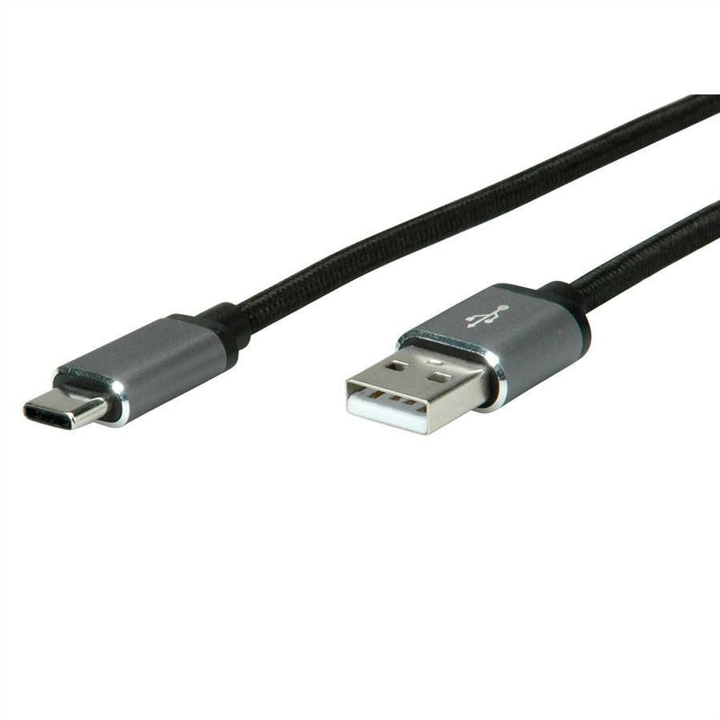 ROLINE USB2.0 KABEL C-A SLBR-SW 3M