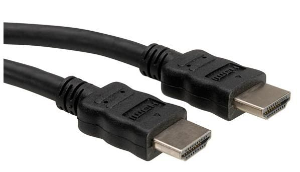 ROLINE HDMI High Speed Kabel mit Ethernet schwarz 5m