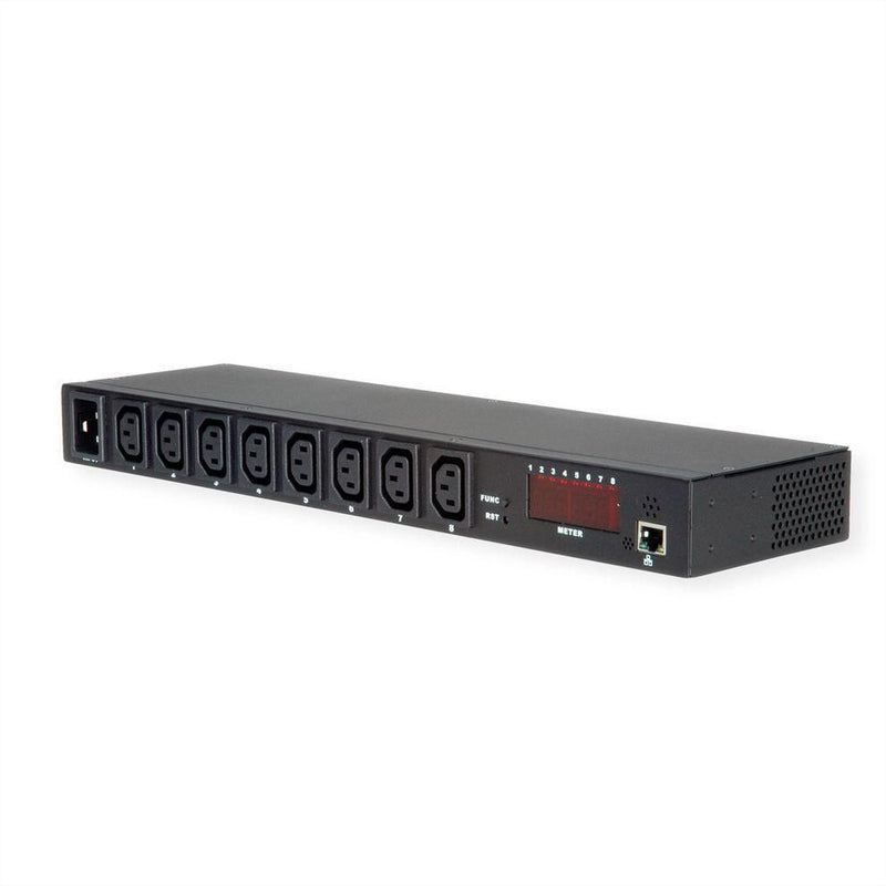 8 Ac Outlet(S) 1U Black