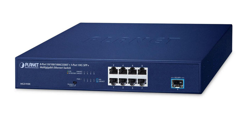 1-Port 10G SFP+ Multigigabit