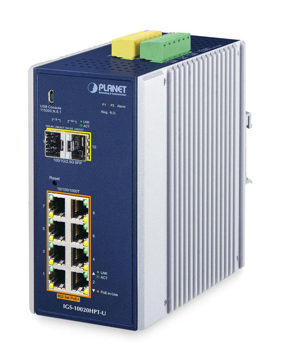 Industrial Gigabit POE Switch