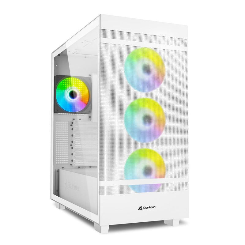 Midi Sharkoon Rebel C50 RGB White