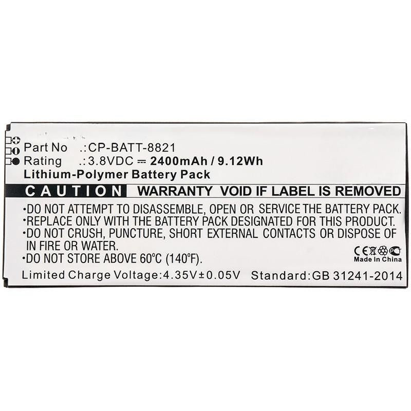 2400 mAh noir pour sans fil
