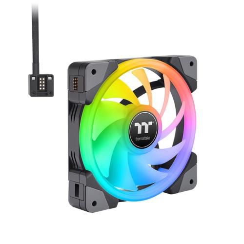 140mm Thermaltake SWAFAN EX14 RGB PC Cooling Fan TT Premium Edition 3 Pack