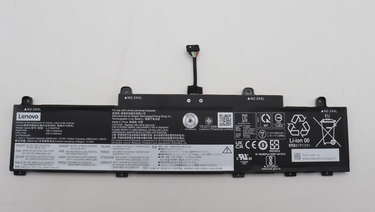 battery for Lenovo ThinkPad