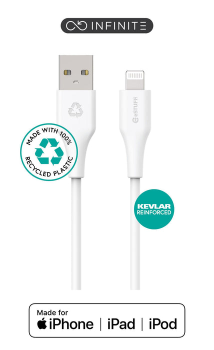 Lightning Cable MFI 1m White.