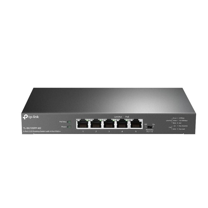 with 4-Port PoE++