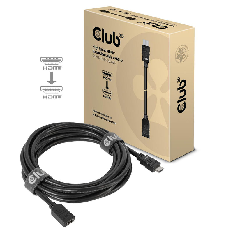 Cable 4K60Hz MF 5M16.4Ft 26