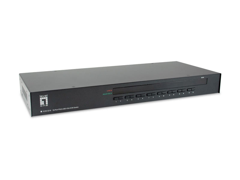 KVM-3216 16-Port PS/2-USB VGA KVM Switch