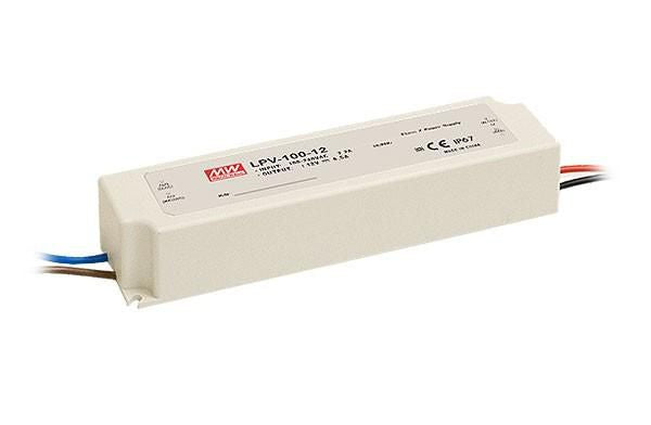 21 Netzteil - 24V 100W Mean Well IP67 / LPV-Serie