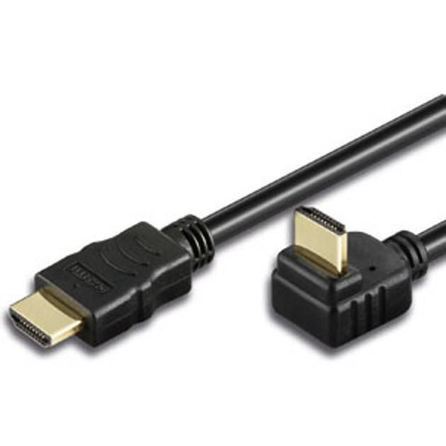 Ethernet A/A M/M Angled Black