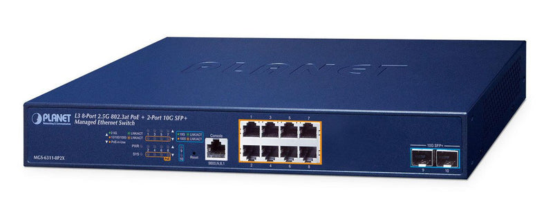 802.3at PoE + 2-Port