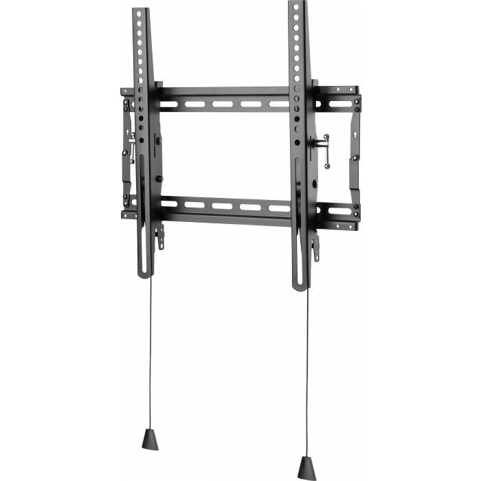 Display wall mount - fits large flat-panel display 37 to 65" with VESA sizes up to 400 x 400 - latches in place - lockable - tilting - swl 60 kg - bla