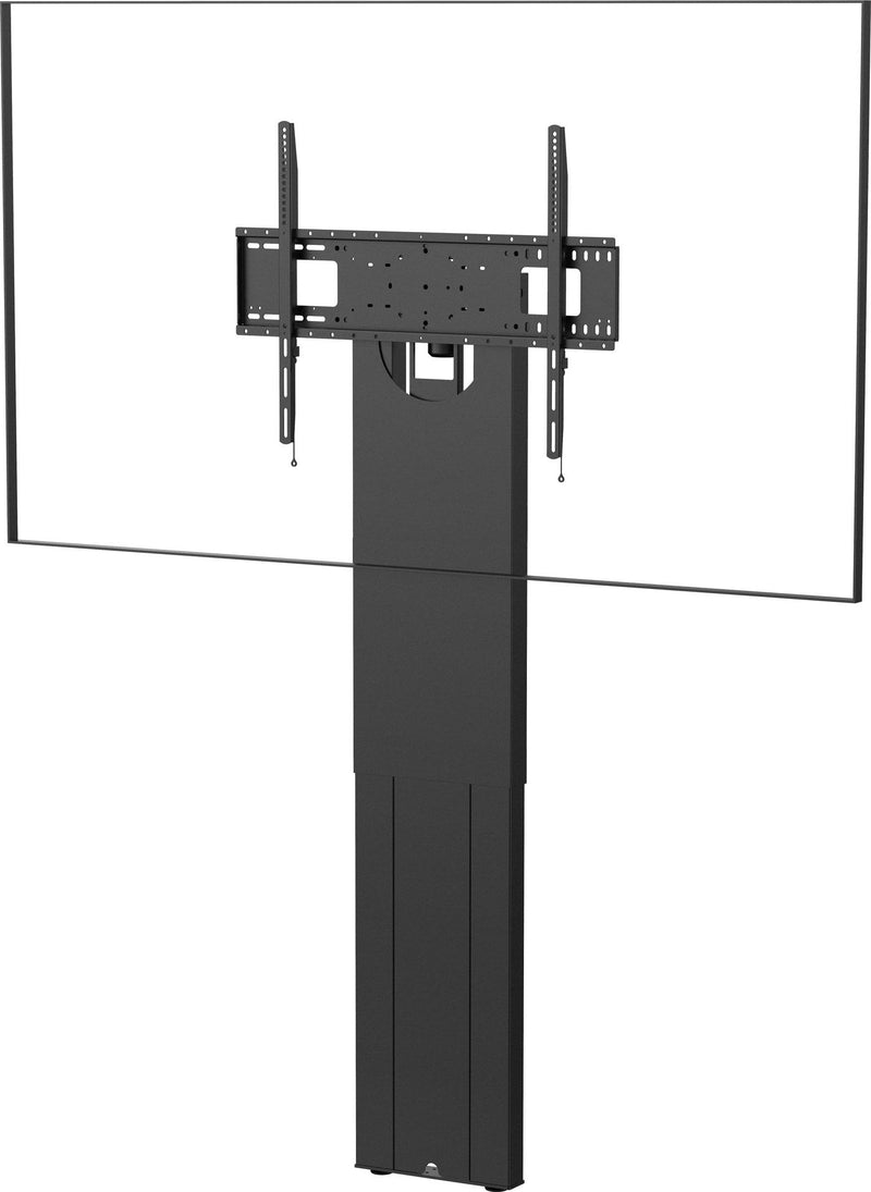 Vision - Mounting kit (VESA mount, 2 wall brackets, heavy duty floor stand) - motorised - for flat panel - steel - matte black - screen size: up to 98