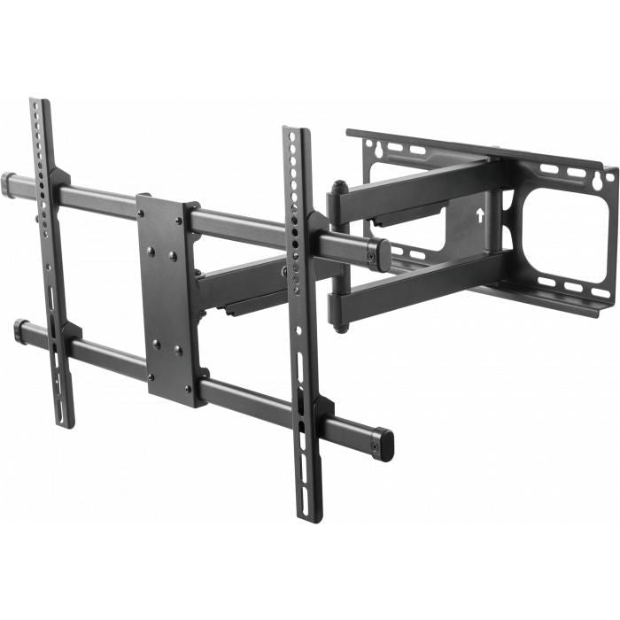 Vision VFM-WA6X4/3 - Wandhalterungs-Kit (Wandplatte, Wandarm) - doppelt beweglich - für Flachbildschirm - kaltgewalzter Stahl - schwarz - Bildschirmgröße: 42"-70"