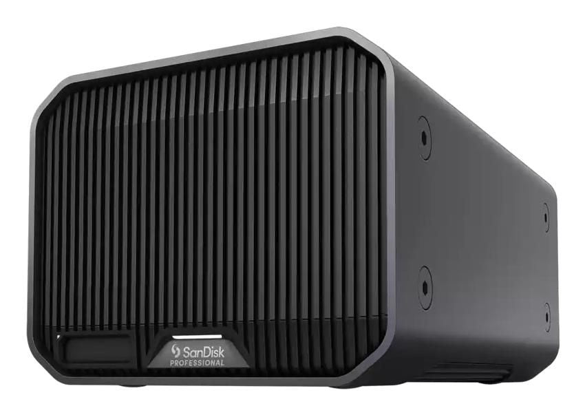 SanDisk Professional G-RAID MIRROR - Hard drive - Enterprise - 16 TB - external (desktop) - USB 3.2 Gen 1 / Thunderbolt 3 (USB-C connector) - 7200 rpm