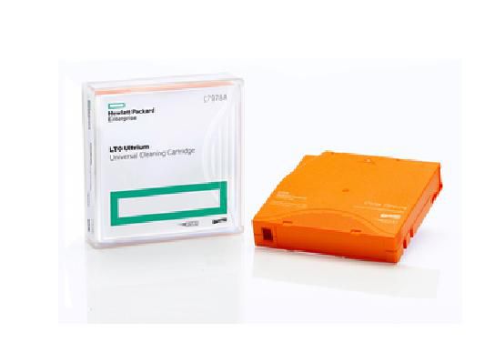 HP Ultrium Universal Cleaning Cartridge - LTO Ultrium - orange - cleaning cartridge