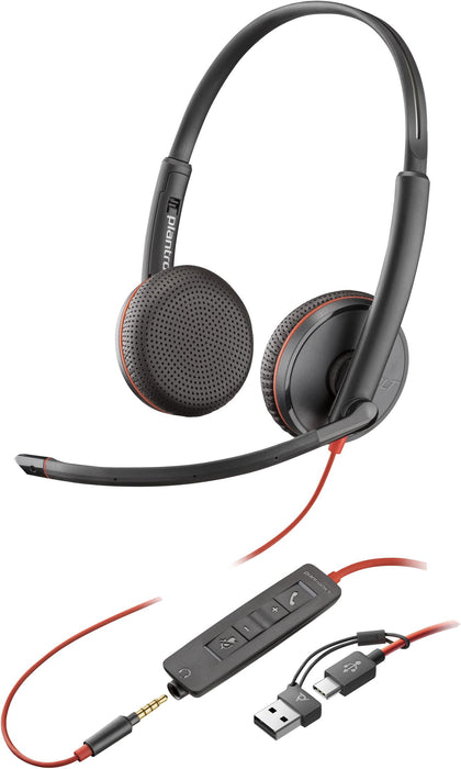 Headset +3.5mm Plug +USB-C/A