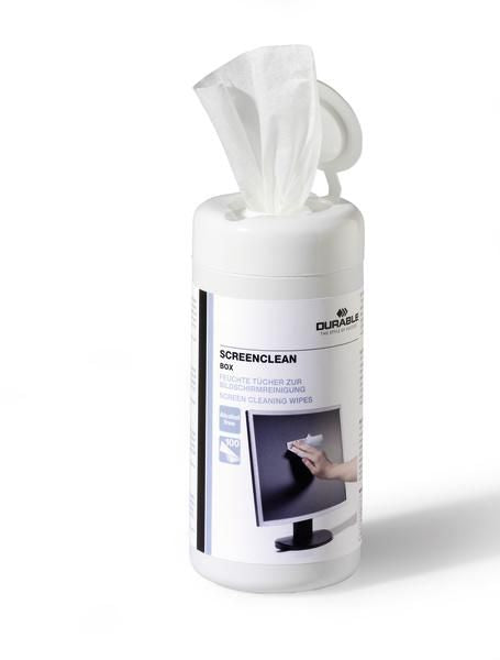 SCREENCLEAN BOX 100 Feuchtreinigungstcher 573602