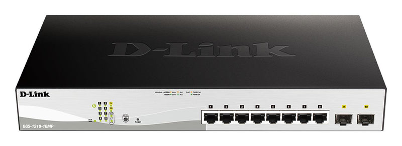 Switch inc. 2 SFP Ports POE