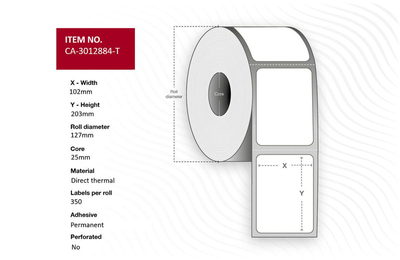 Direct Thermal, Uncoated,