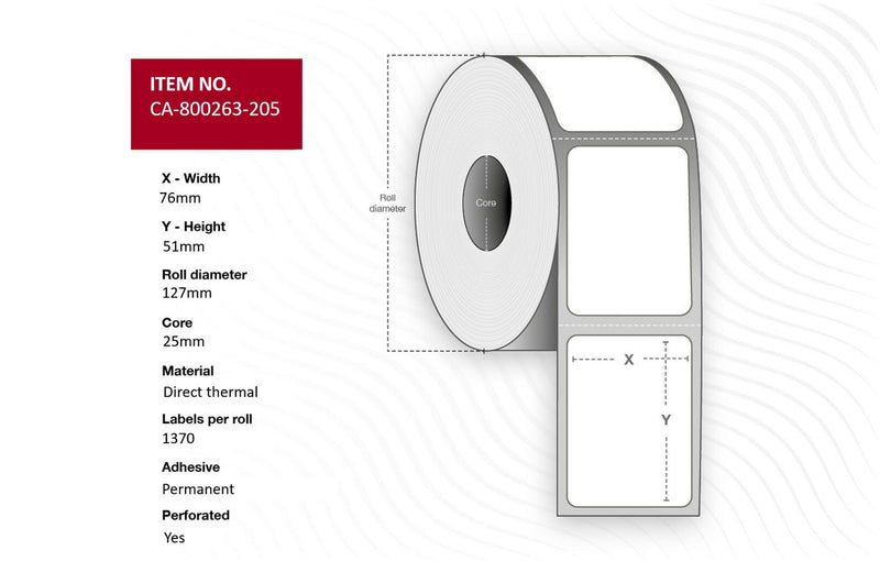 Direct Thermal, Coated,