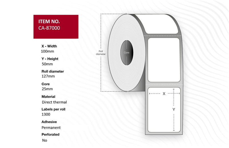 Direct Thermal, Coated,