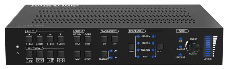 KVM switcher w/ Multiview,