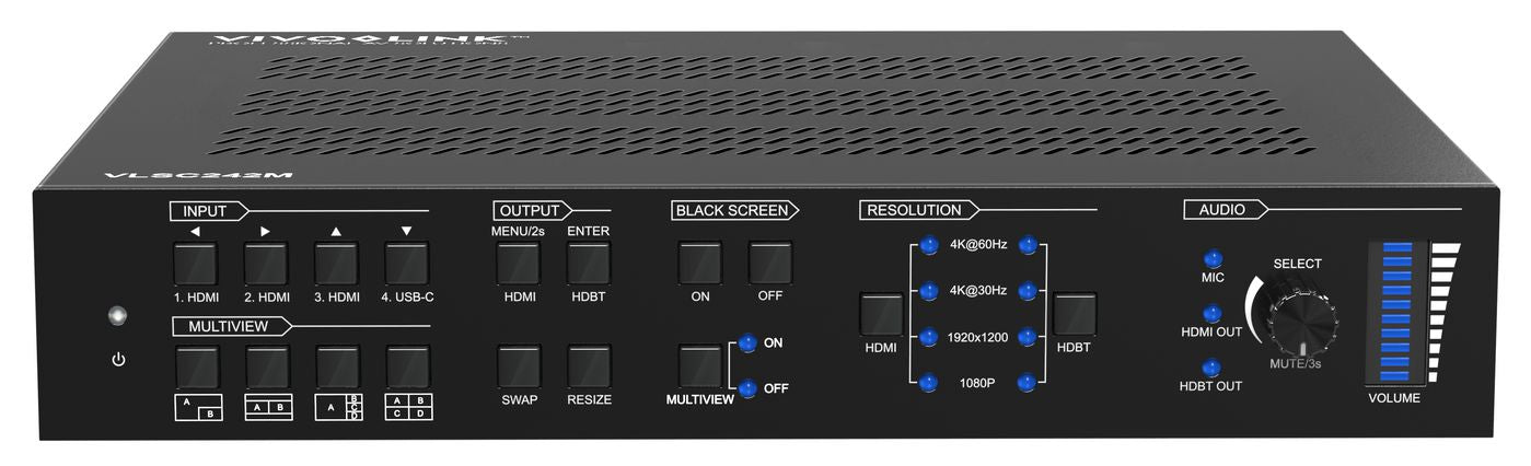 KVM switcher w/ Multiview,