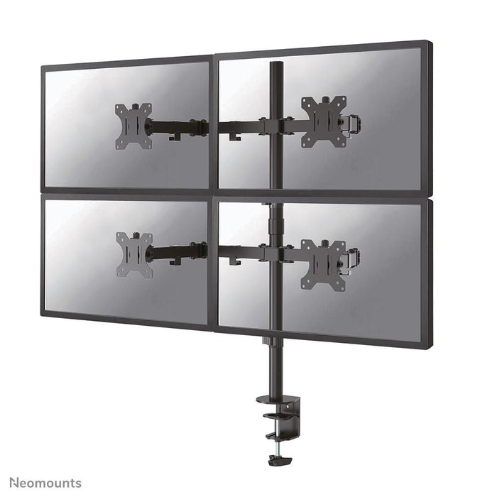 Desk Mount For Four 13-32"